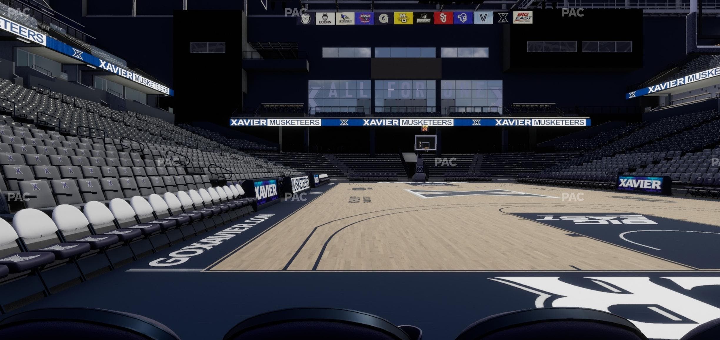 Cintas Center - Section Courtside 101 Seat View