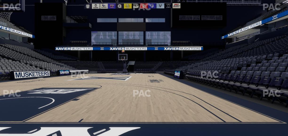 Cintas Center - Section Courtside 102 Seat View