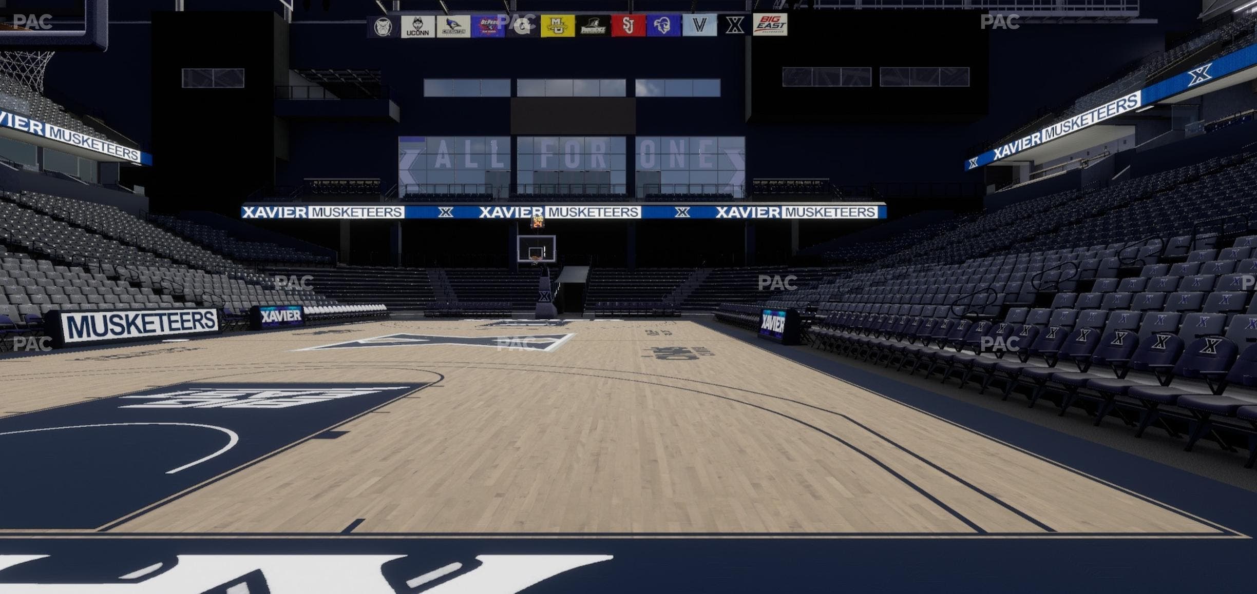 Cintas Center - Section Courtside 102 Seat View