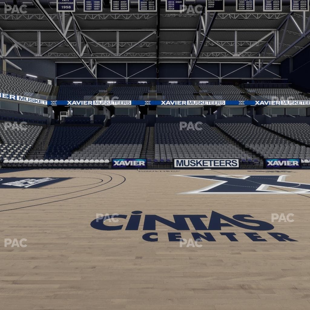 Cintas Center - Section Courtside 108 Seat View