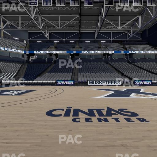 Cintas Center - Section Courtside 108 Seat View