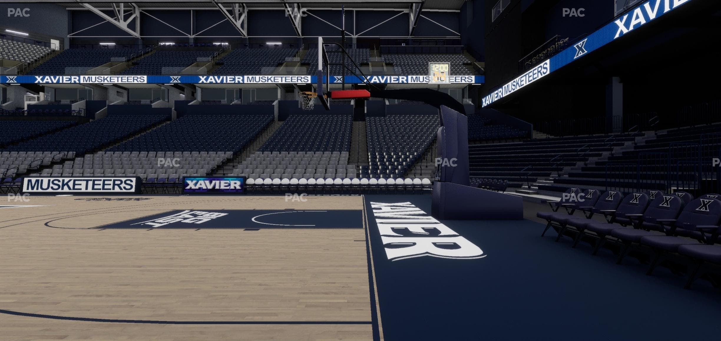 Cintas Center - Section Courtside 112 Seat View