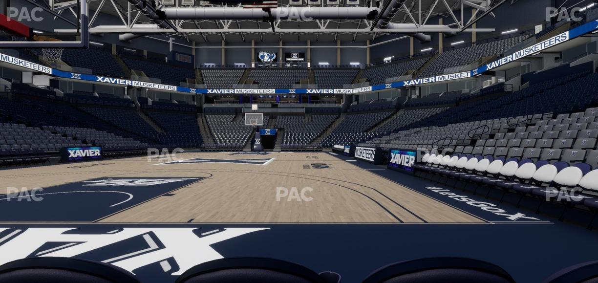 Cintas Center - Section Courtside 117 Seat View