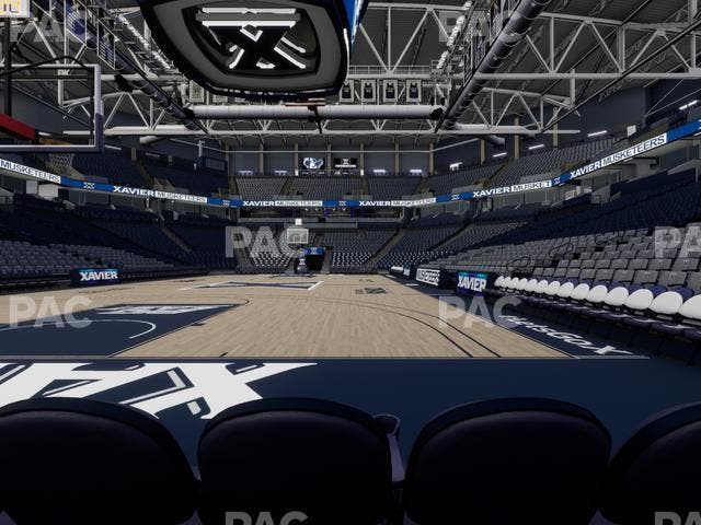 Cintas Center - Section Courtside 117 Seat View