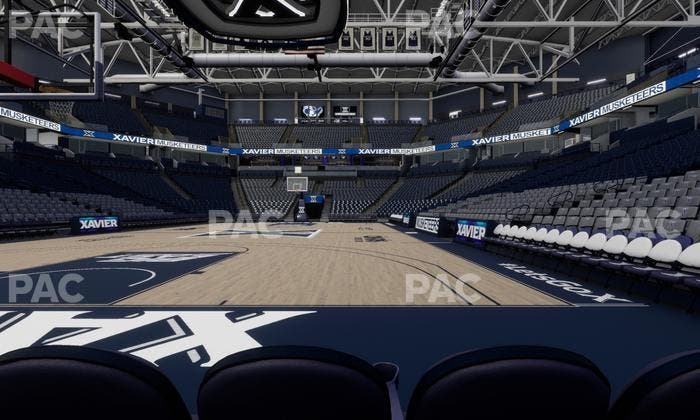 Cintas Center - Section Courtside 117 Seat View
