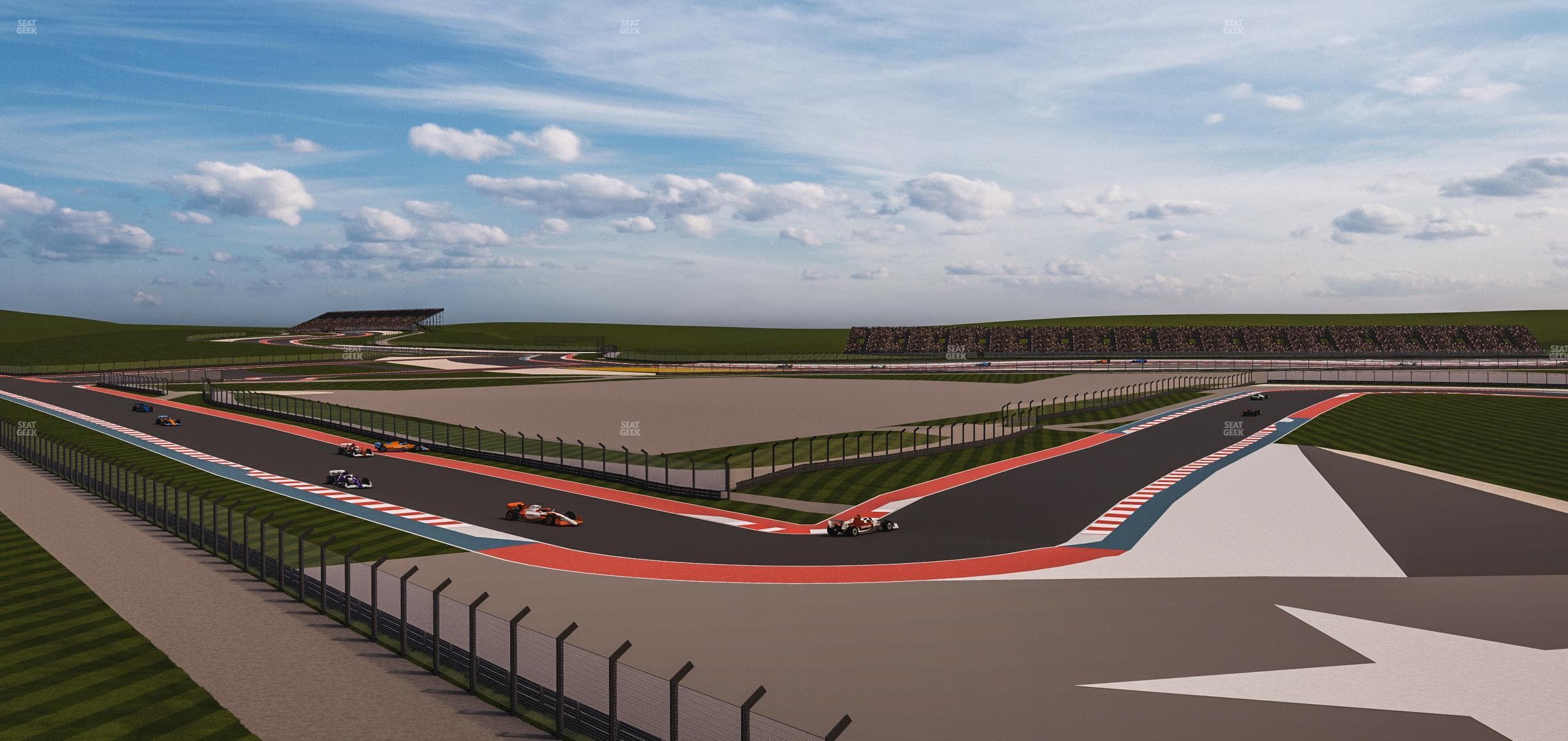 Circuit of The Americas - Section Club Si Seat View