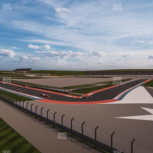 Circuit of The Americas - Section Club Si Seat View