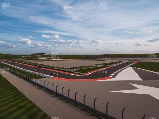 Circuit of The Americas - Section Club Si Seat View