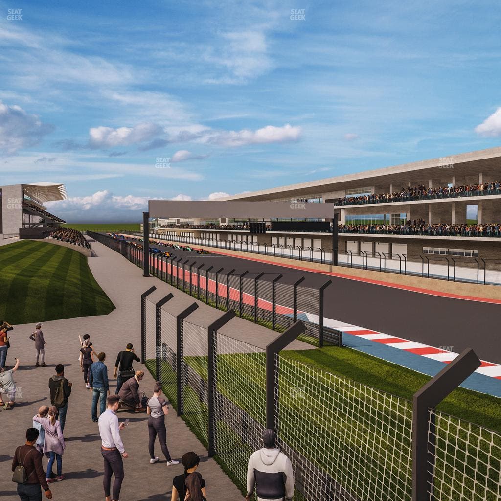 Circuit of The Americas - Section Ga Grounds Pass Seat View