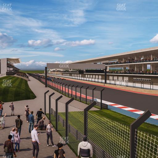 Circuit of The Americas - Section Ga Grounds Pass Seat View