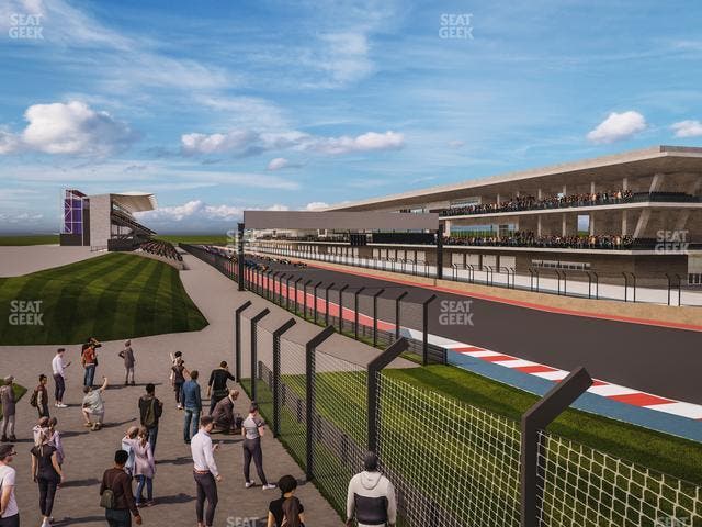 Circuit of The Americas - Section Ga Grounds Pass Seat View