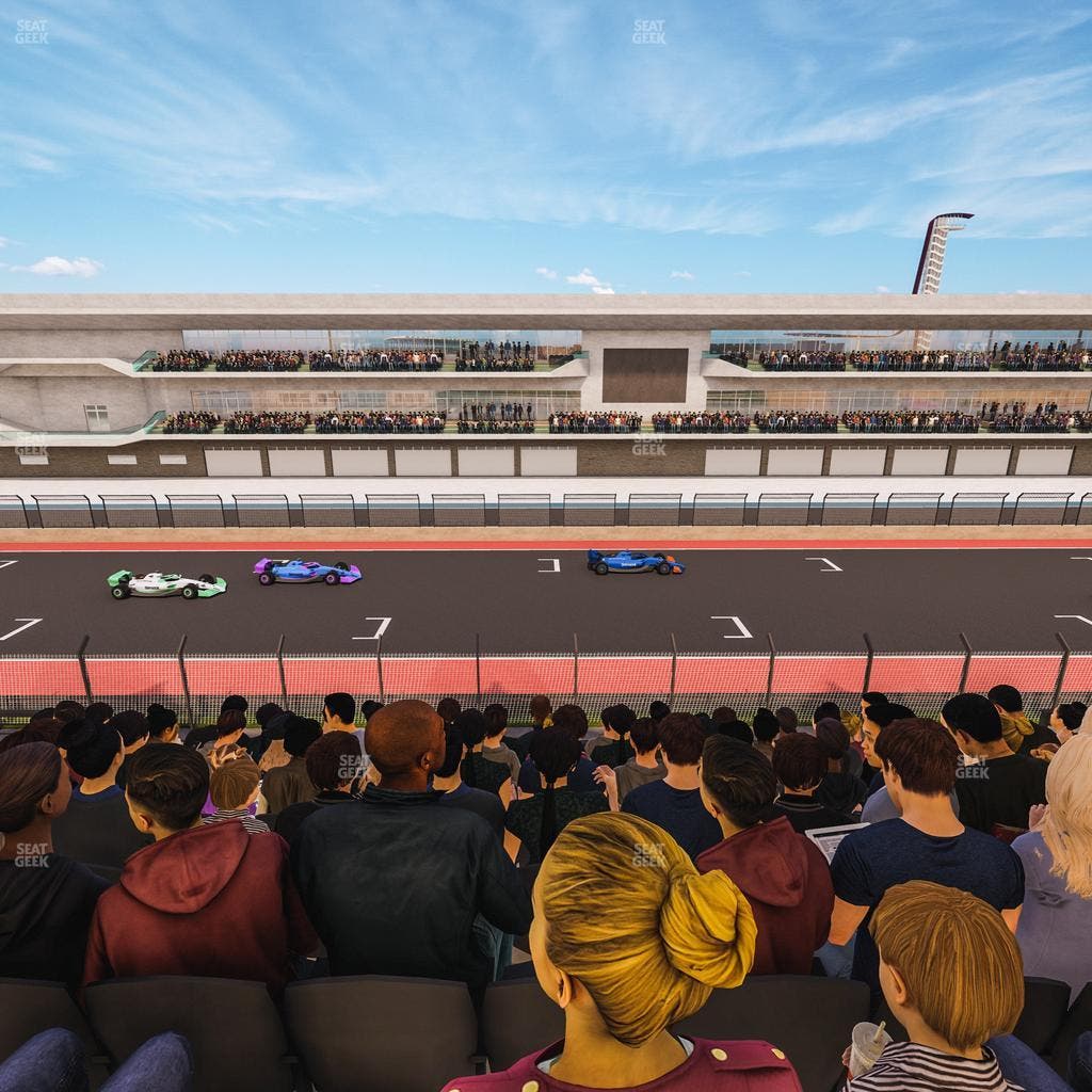 Circuit of The Americas - Section Main Grandstand Club Level 207 Seat View