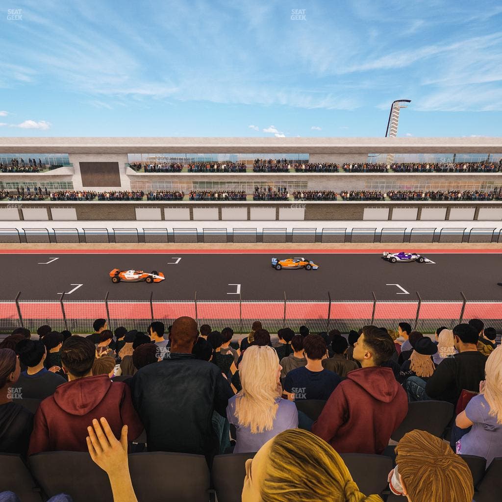 Circuit of The Americas - Section Main Grandstand Club Level 211 Seat View