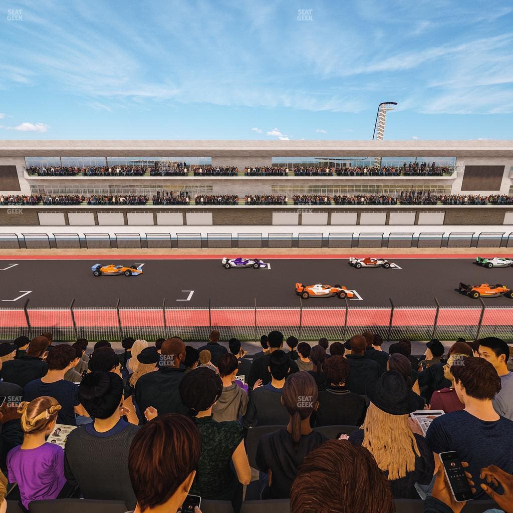 Circuit of The Americas - Section Main Grandstand Club Level 213 Seat View