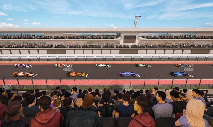 Circuit of The Americas - Section Main Grandstand Club Level 216 Seat View