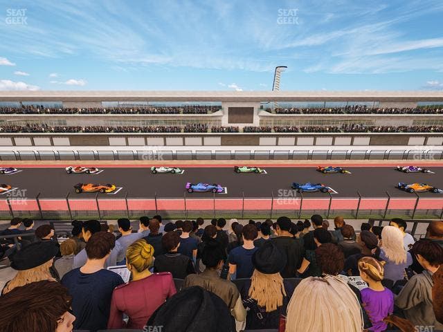 Circuit of The Americas - Section Main Grandstand Club Level 217 Seat View