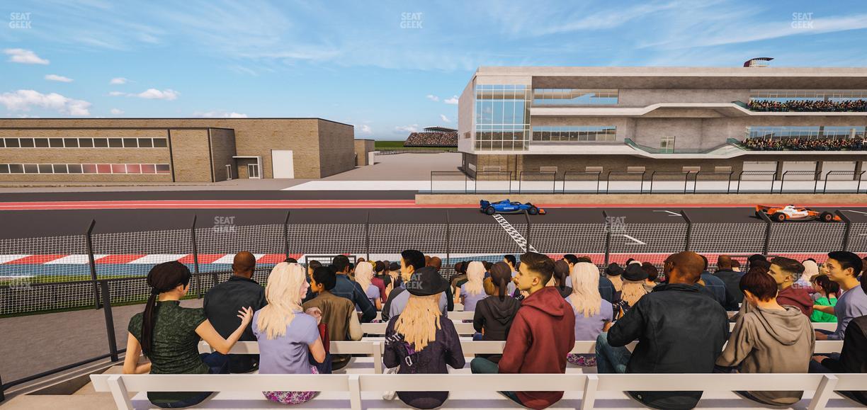 Circuit of The Americas - Section Main Grandstand Loge 1 A Seat View