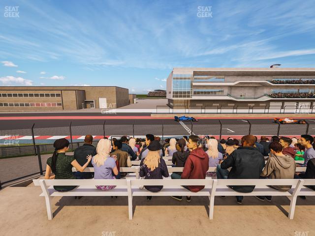 Circuit of The Americas - Section Main Grandstand Loge 1 A Seat View