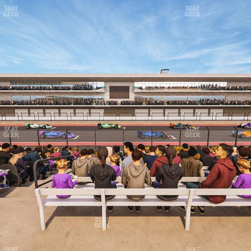 Circuit of The Americas - Section Main Grandstand Loge 18 A Seat View