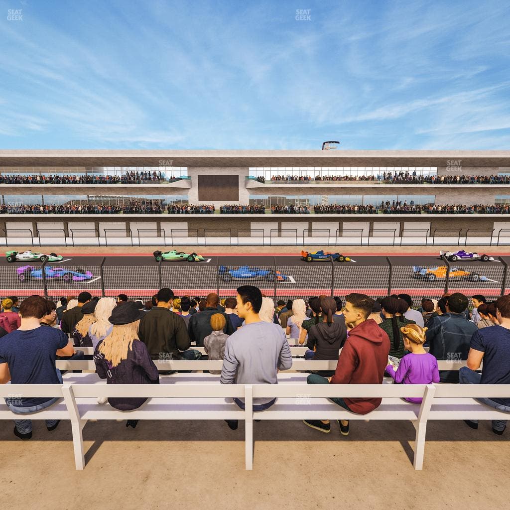 Circuit of The Americas - Section Main Grandstand Loge 18 B Seat View
