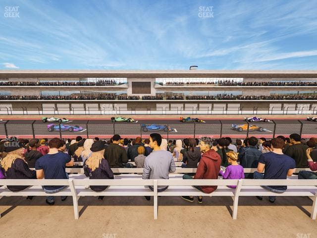 Circuit of The Americas - Section Main Grandstand Loge 18 B Seat View