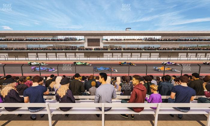 Circuit of The Americas - Section Main Grandstand Loge 18 B Seat View