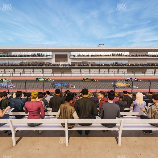 Circuit of The Americas - Section Main Grandstand Loge 18 C Seat View