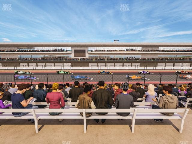 Circuit of The Americas - Section Main Grandstand Loge 18 C Seat View