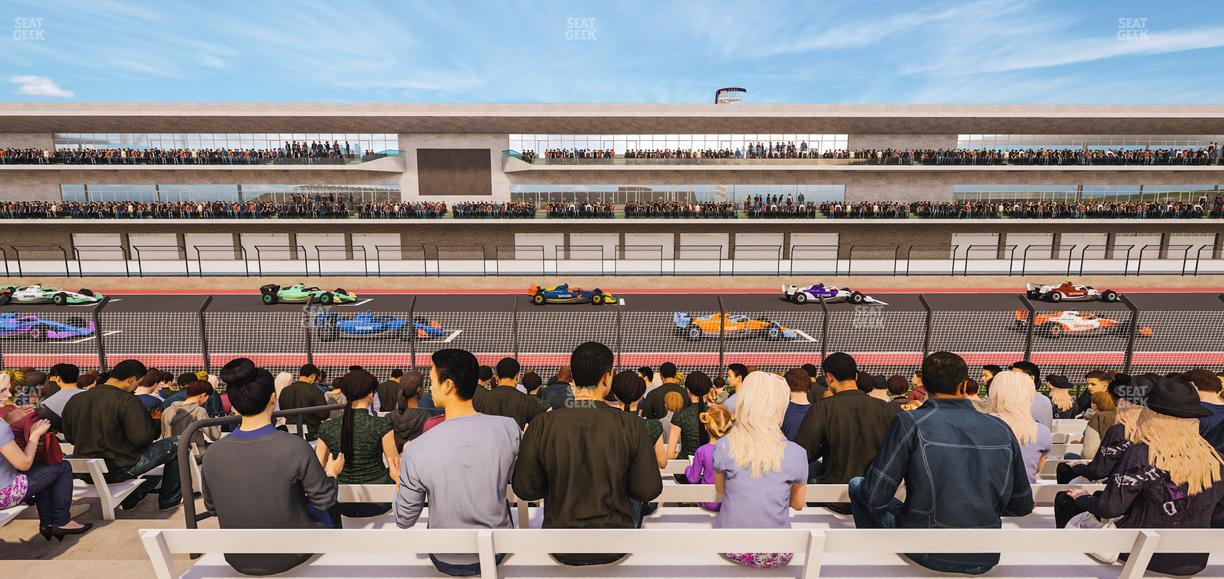Circuit of The Americas - Section Main Grandstand Loge 19 A Seat View