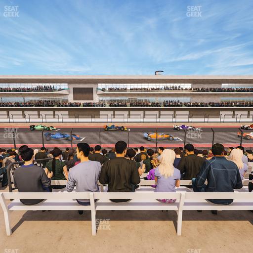 Circuit of The Americas - Section Main Grandstand Loge 19 A Seat View