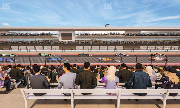 Circuit of The Americas - Section Main Grandstand Loge 19 A Seat View