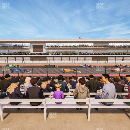 Circuit of The Americas - Section Main Grandstand Loge 19 B Seat View
