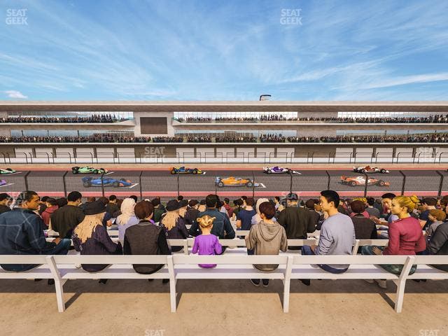 Circuit of The Americas - Section Main Grandstand Loge 19 B Seat View
