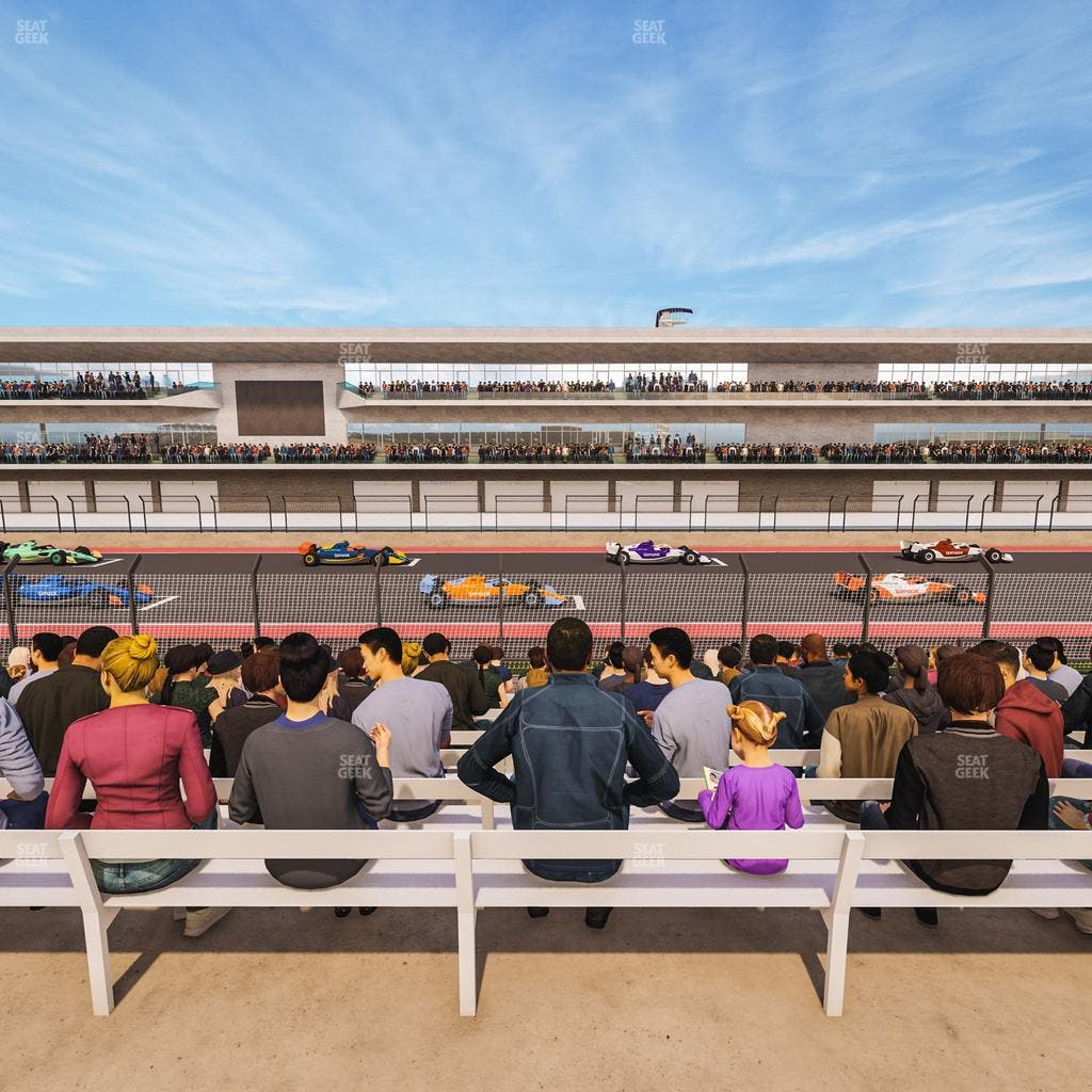 Circuit of The Americas - Section Main Grandstand Loge 19 C Seat View