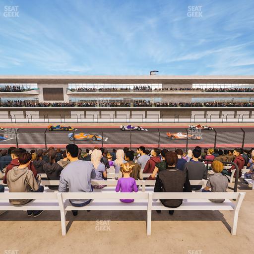 Circuit of The Americas - Section Main Grandstand Loge 19 D Seat View