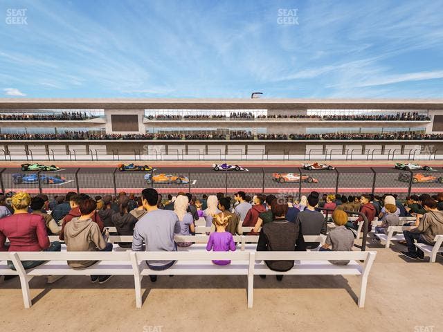 Circuit of The Americas - Section Main Grandstand Loge 19 D Seat View