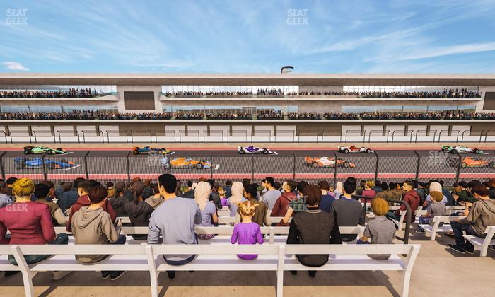 Circuit of The Americas - Section Main Grandstand Loge 19 D Seat View