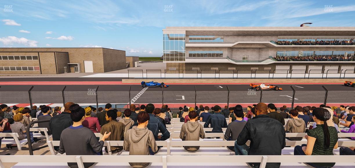 Circuit of The Americas - Section Main Grandstand Loge 2 A Seat View