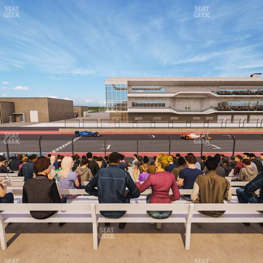 Circuit of The Americas - Section Main Grandstand Loge 2 B Seat View