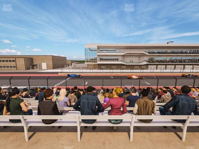 Circuit of The Americas - Section Main Grandstand Loge 2 B Seat View
