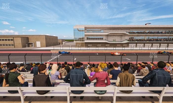 Circuit of The Americas - Section Main Grandstand Loge 2 B Seat View