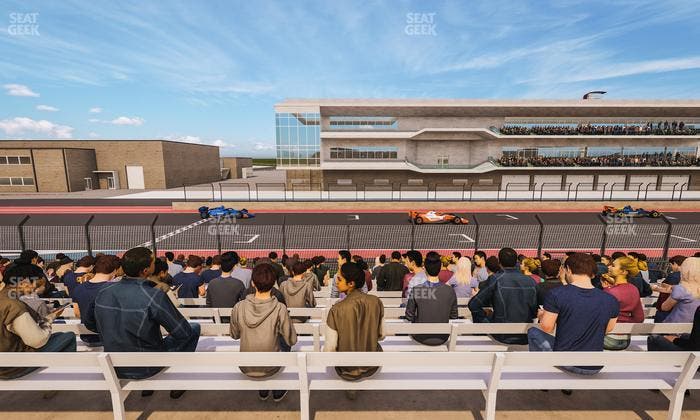 Circuit of The Americas - Section Main Grandstand Loge 2 C Seat View