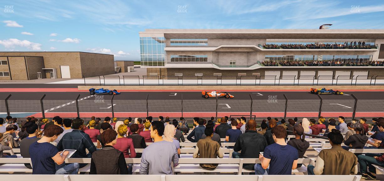 Circuit of The Americas - Section Main Grandstand Loge 2 D Seat View