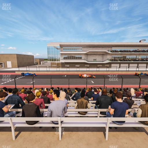 Circuit of The Americas - Section Main Grandstand Loge 2 D Seat View