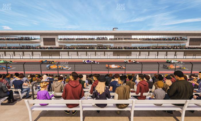 Circuit of The Americas - Section Main Grandstand Loge 20 A Seat View