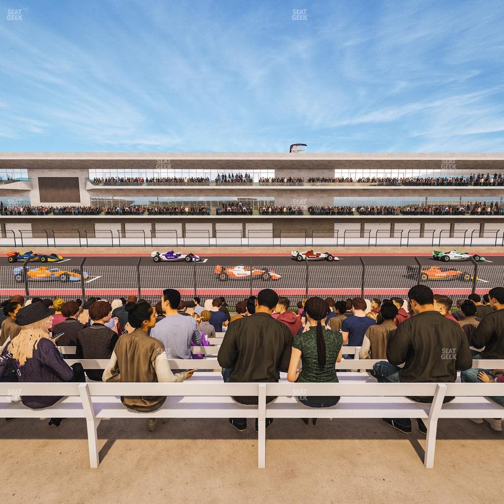 Circuit of The Americas - Section Main Grandstand Loge 20 B Seat View
