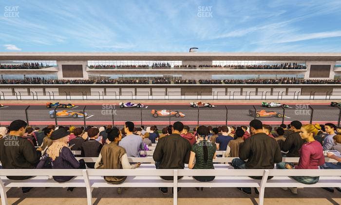 Circuit of The Americas - Section Main Grandstand Loge 20 B Seat View