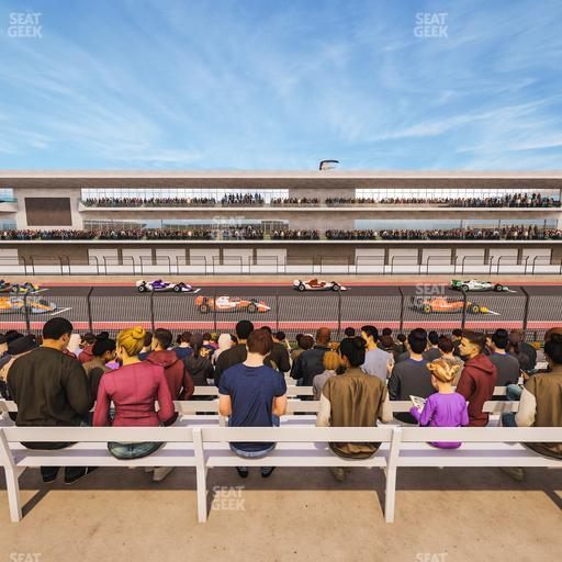 Circuit of The Americas - Section Main Grandstand Loge 20 C Seat View
