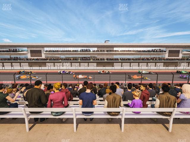 Circuit of The Americas - Section Main Grandstand Loge 20 C Seat View