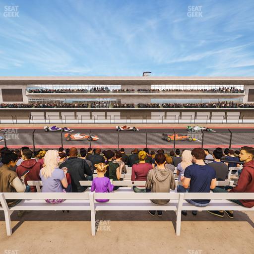 Circuit of The Americas - Section Main Grandstand Loge 20 D Seat View